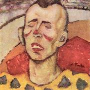 Nicolae Tonitza Clown. oil painting artist